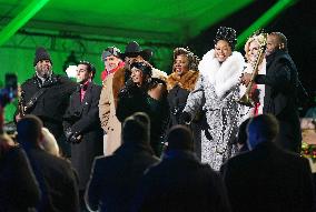 U.S. National Christmas Tree Lighting Ceremony in Washington