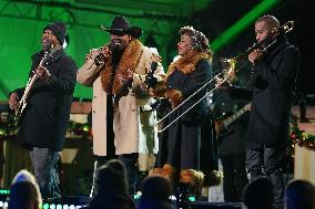 U.S. National Christmas Tree Lighting Ceremony in Washington