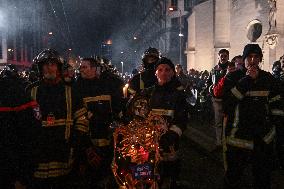 Firefighters On Strike - Lyon