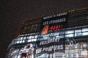 Firefighters On Strike - Lyon