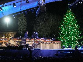 President Biden Lights The National Christmas Tree