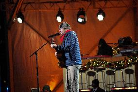 President Biden Lights The National Christmas Tree