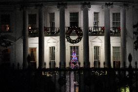 President Biden Lights The National Christmas Tree