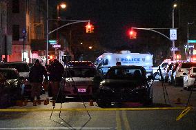 Fatal Police Involved Shooting Kills Man And Injures Woman In Crown Heights Section Of Brooklyn New York