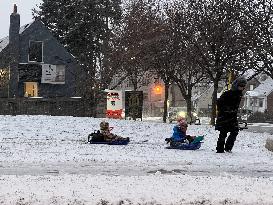 Snow In Toronto