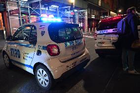 One Teenage Boy Dead And One Man Injured After They Were Stabbed On John Street In The Financial District Of Manhattan New York