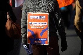 Protest Against Cuts In Public Services And Modifications Of Work For Public Servants In Toulouse