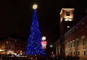 Christmas Iluminations In Warsaw