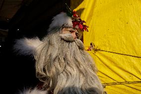 Santa Claus Tours Sonora Market In Mexico City