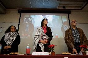 Nadya Rasheed, Palestinian Ambassador To Mexico, And Carlos Fazio, Uruguayan Researcher, Speak Out Against The Genocide In Gaza