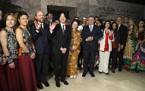 Japan crown prince and crown princess in Turkey