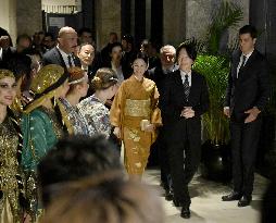 Japan crown prince and crown princess in Turkey