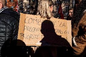 Public Sector Workers Protest - Toulouse