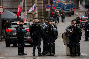 Public Service Demonstration - Paris