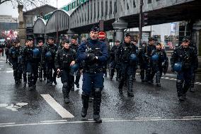 Public Service Demonstration - Paris