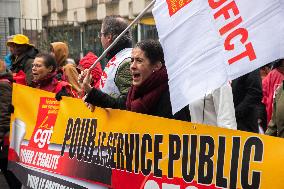 Public Service Demonstration - Paris