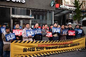 Rally Calling For President Yoon Suk-yeol’s Impeachment