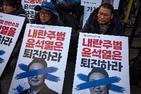 Rally Calling For President Yoon Suk-yeol’s Impeachment