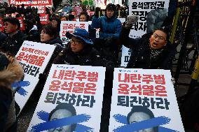 Rally Calling For President Yoon Suk-yeol’s Impeachment