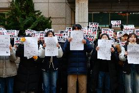 Rally Calling For President Yoon Suk-yeol’s Impeachment