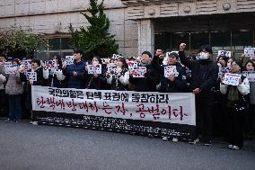 Rally Calling For President Yoon Suk-yeol’s Impeachment