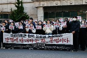 Rally Calling For President Yoon Suk-yeol’s Impeachment