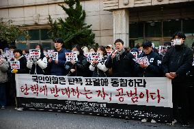 Rally Calling For President Yoon Suk-yeol’s Impeachment