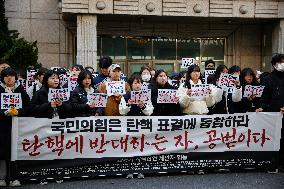 Rally Calling For President Yoon Suk-yeol’s Impeachment