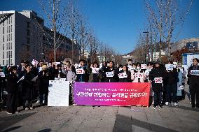 Rally Calling For President Yoon Suk-yeol’s Impeachment