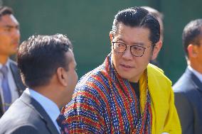 Bhutanese King Jigme Khesar Namgyel Wangchuk Visits Swayambhunath Stupa In Stopover Visit