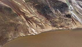 A View Of The Yellow River In Shizuishan - China