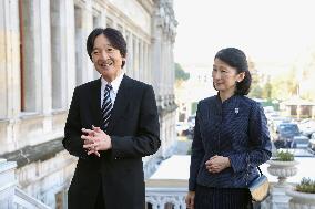 Japan crown prince, crown princess in Turkey