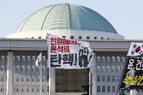 Seoul ahead of vote on impeachment motion against Yoon