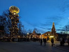 Annual Fairytale Bavarian Christmas Illumination And Christmas Markets In Abensberg