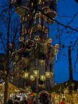 Annual Fairytale Bavarian Christmas Illumination And Christmas Markets In Abensberg