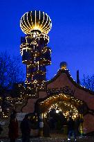 Annual Fairytale Bavarian Christmas Illumination And Christmas Markets In Abensberg