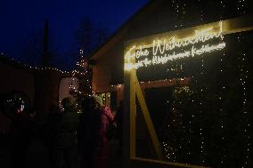 Annual Fairytale Bavarian Christmas Illumination And Christmas Markets In Abensberg