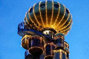 Annual Fairytale Bavarian Christmas Illumination And Christmas Markets In Abensberg