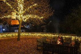 Annual Fairytale Bavarian Christmas Illumination And Christmas Markets In Abensberg