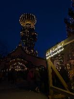 Annual Fairytale Bavarian Christmas Illumination And Christmas Markets In Abensberg