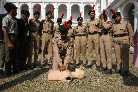 CPR Training In The Indian Museum In, Kolkata