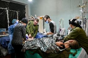 Forward Surgical Team of Ukraines 110th Territorial Defence Brigade in Zaporizhzhia region