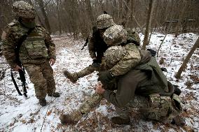 Comprehensive tactical drill in Kyiv region