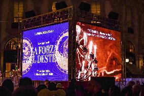 The Preparation Waiting For The Premiere Of The Opera La Forza Del Destino By Giuseppe Verdi At The Teatro Alla Scala In Milan