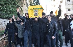 Funeral In Beirut, Lebanon