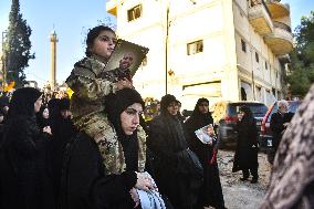 Funeral In Beirut, Lebanon