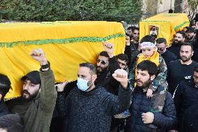 Funeral In Beirut, Lebanon