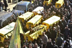 Funeral In Beirut, Lebanon