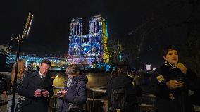 Preparations For The Reopening Ceremonies Of Notre Dame Cathedral In Paris