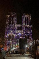 Preparations For The Reopening Ceremonies Of Notre Dame Cathedral In Paris